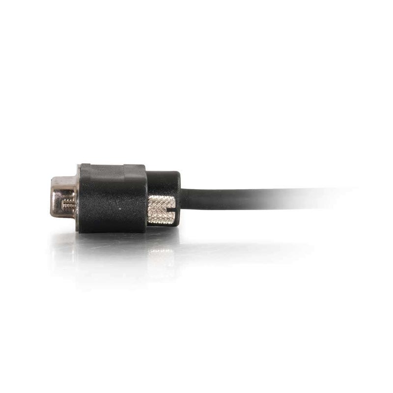 C2G Legrand - C2G DB9 Cable, Black Serial RS232 Cable, 3 Foot Serial Cable, CMG-Rated Female to Female in-Wall Serial Cable, C2G 52147 - Image 4